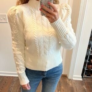 LOFT Cable Knit Sweater